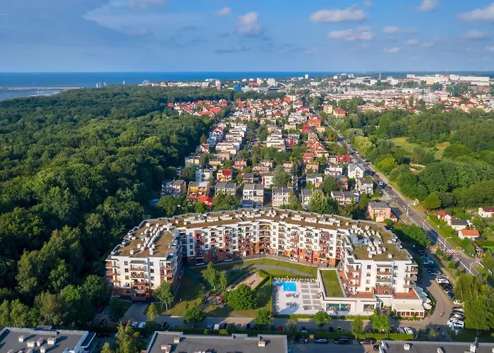 Klif Polanki Park Kołobrzeg